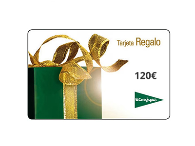 Tarjeta el Corte Inglés 120€